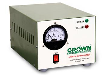 Automatic Battery Charger, Manufacturer & Supplier is Crown Power Fencing System