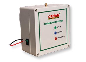 GSM Based on/off System - CM5, Manufacturer & Supplier is Crown Power Fencing System