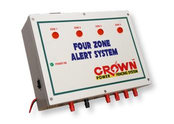 Two / Four Zone Alarm, Manufacturer & Supplier is Crown Power Fencing System